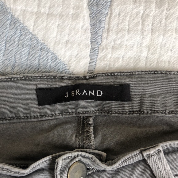 J Brand Grey Distressed Jeans - Picture 4 of 5